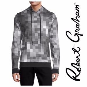 NWT ROBERT GRAHAM CONSAUL COTTON HOODIE